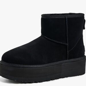 UGG women’s classic mini platform- black NEW